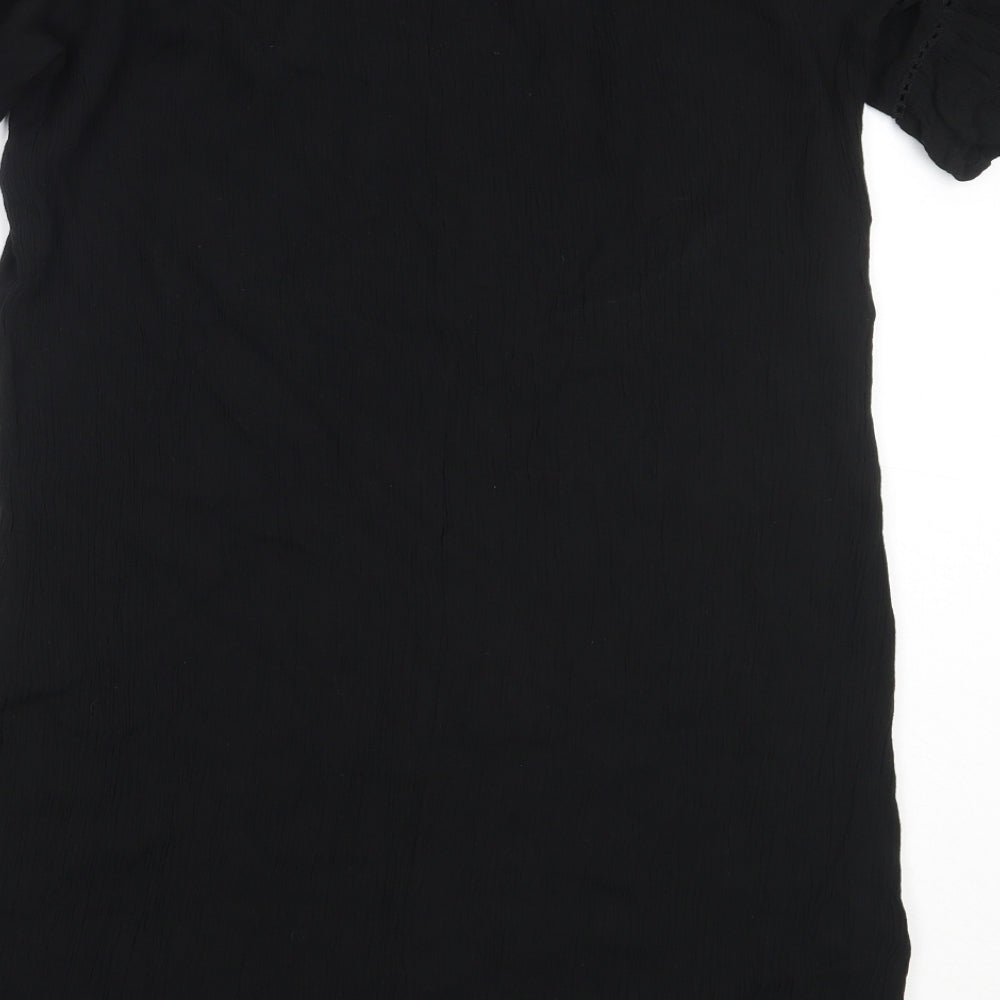 George Womens Black  Viscose Shift  Size 16  Off the Shoulder