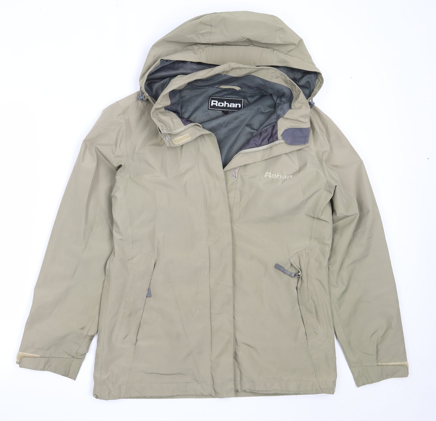 Rohan Mens Green   Rain Coat Coat Size S