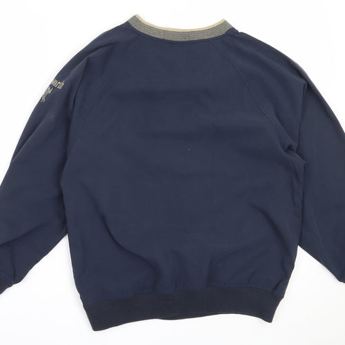 Ashworth Boys Blue  Polyester Pullover Sweatshirt Size 9-10 Years