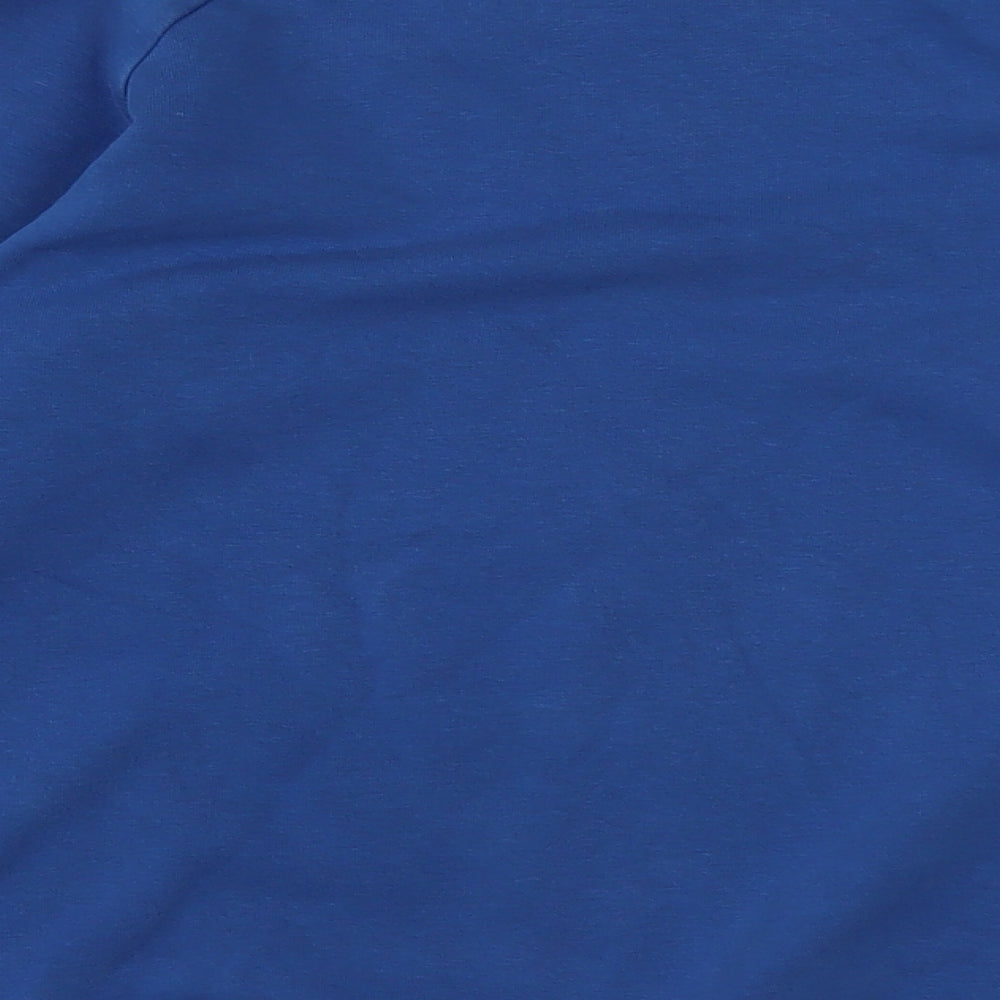 NEXT Boys Blue Crew Neck  Coir Pullover Jumper Size 11 Years  Pullover