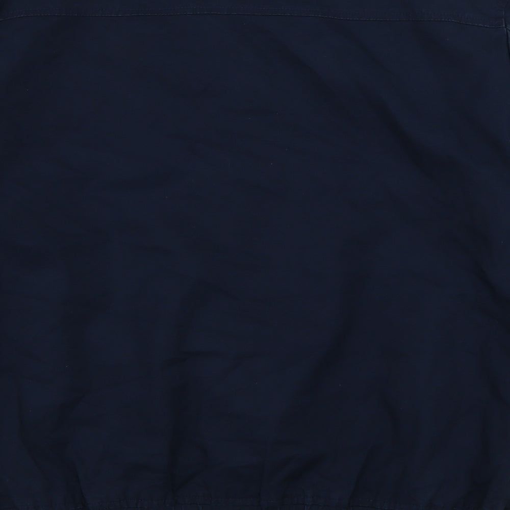 New Look Mens Blue   Bomber Jacket Jacket Size M  Zip