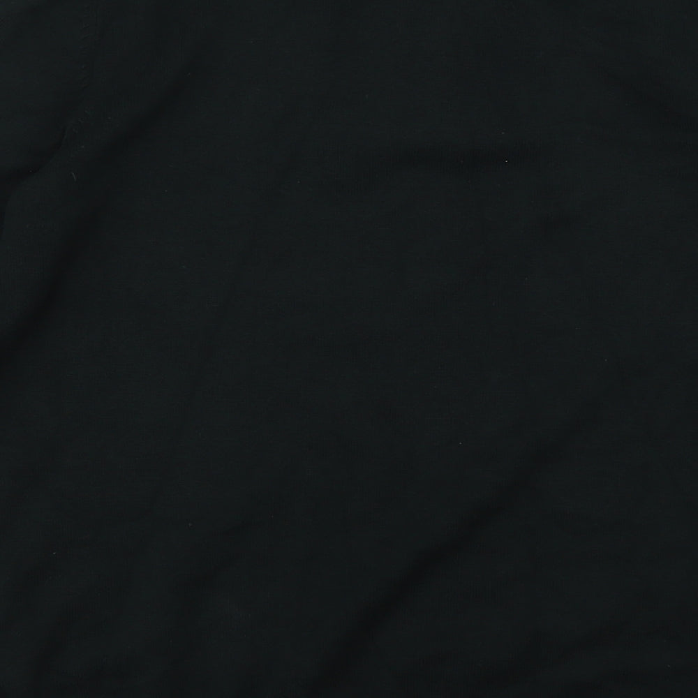 Marks and Spencer Mens Green  Cotton  Polo Size M Collared Pullover