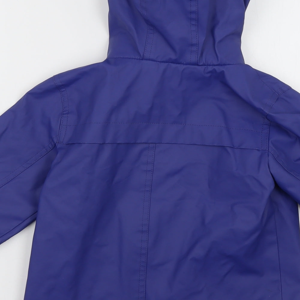 Marks and Spencer Boys Blue   Jacket  Size 5-6 Years  Zip