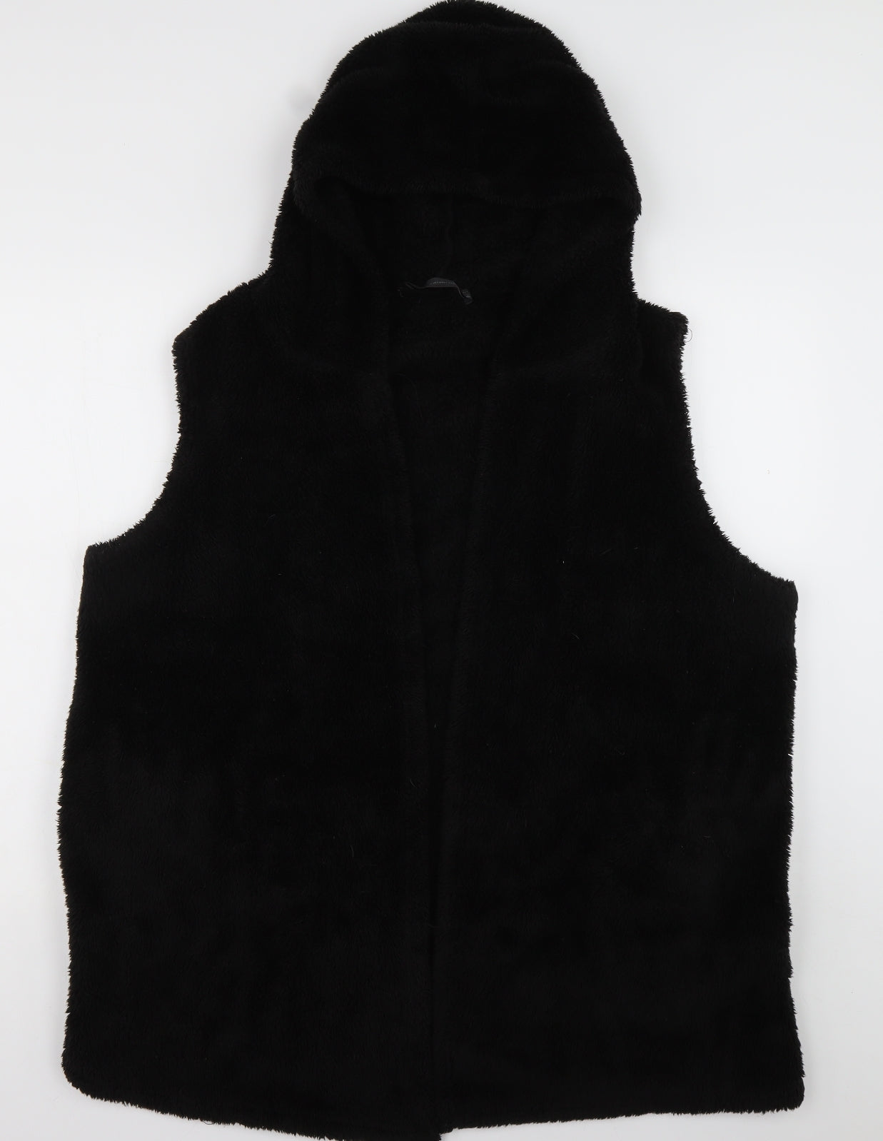 Celmia Womens Black V-Neck  Polyester Cardigan Jumper Size 4XL   - 5XL