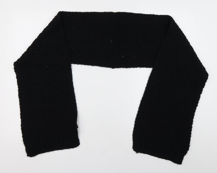 monson Womens Black Acrylic Scarf