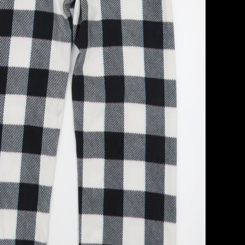Primark Womens Grey Check Polyester  Pyjama Pants Size S
