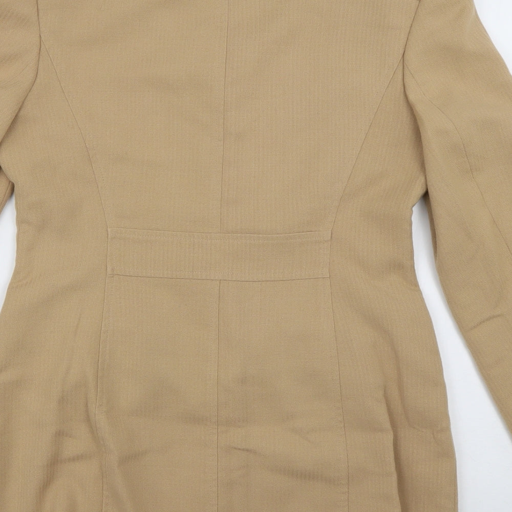 Richards Womens Brown   Jacket Blazer Size 10  Button