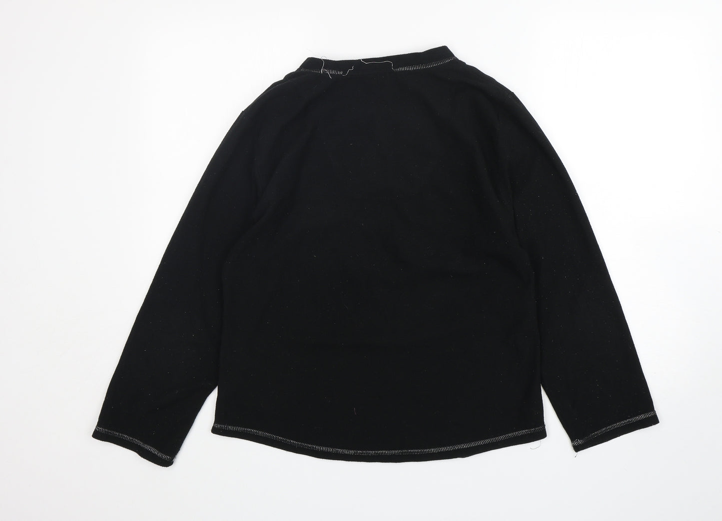 Secret Possesions Womens Black  Polyester Top Pyjama Top Size M