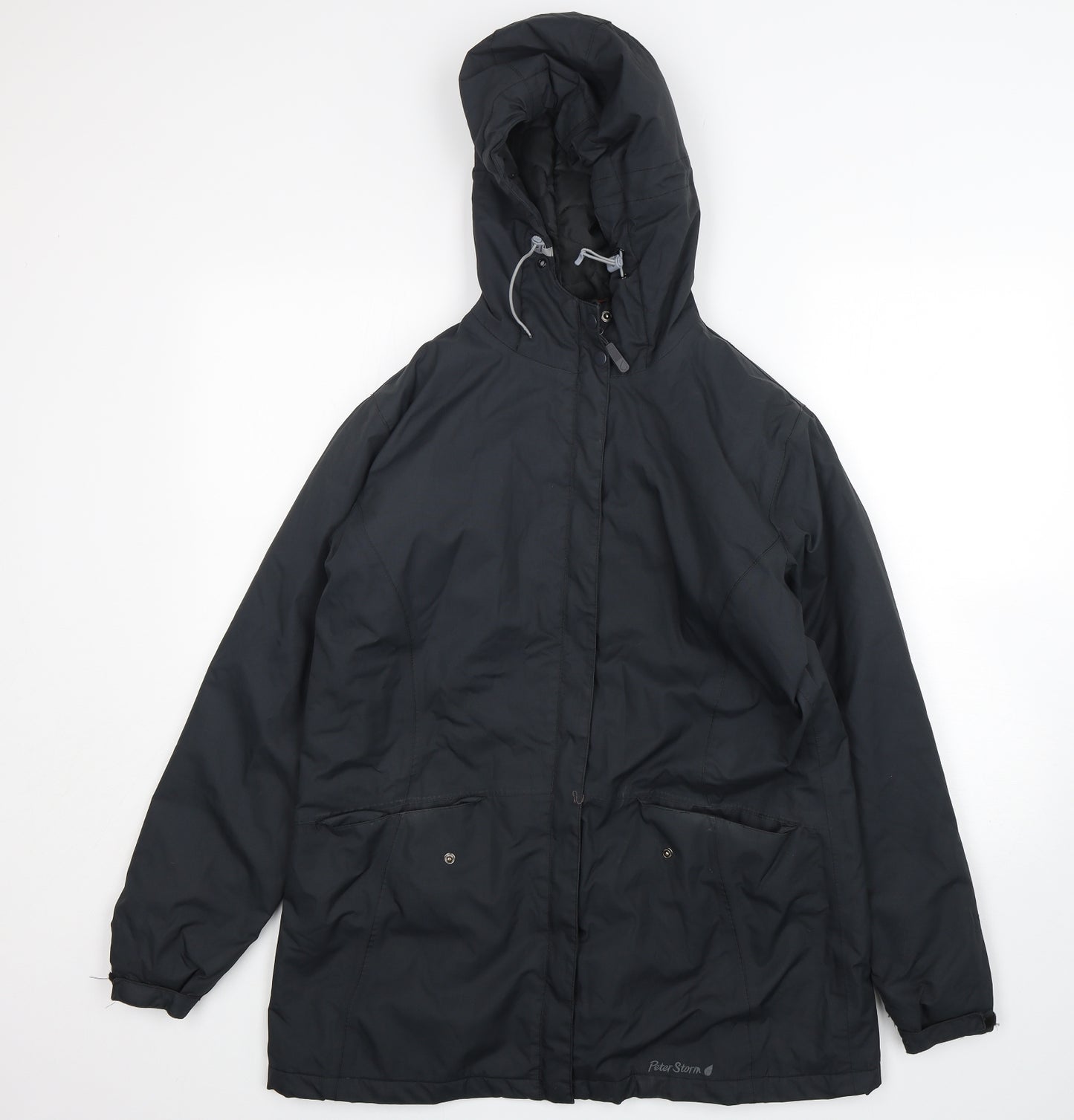 Peter Storm  Womens Black   Rain Coat Coat Size 14