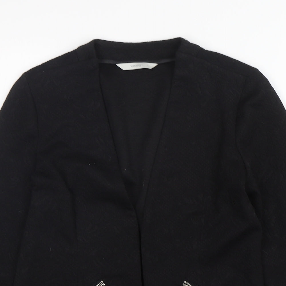 George Womens Black   Jacket Blazer Size 8