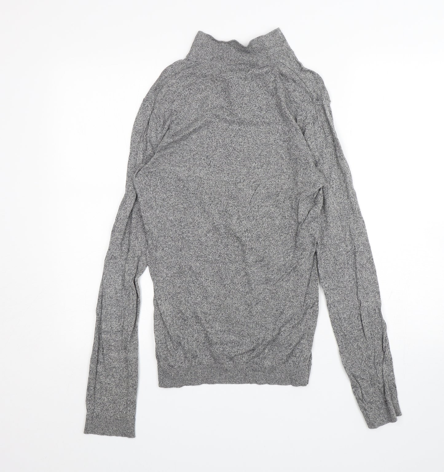 ASOS Mens Grey  Cotton  Polo Size S Collared