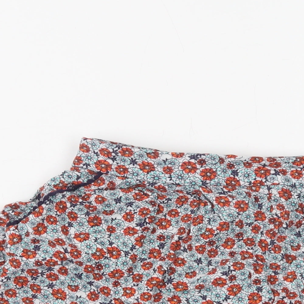 New Look Girls Multicoloured Floral Viscose Bermuda Shorts Size 13 Years  Regular
