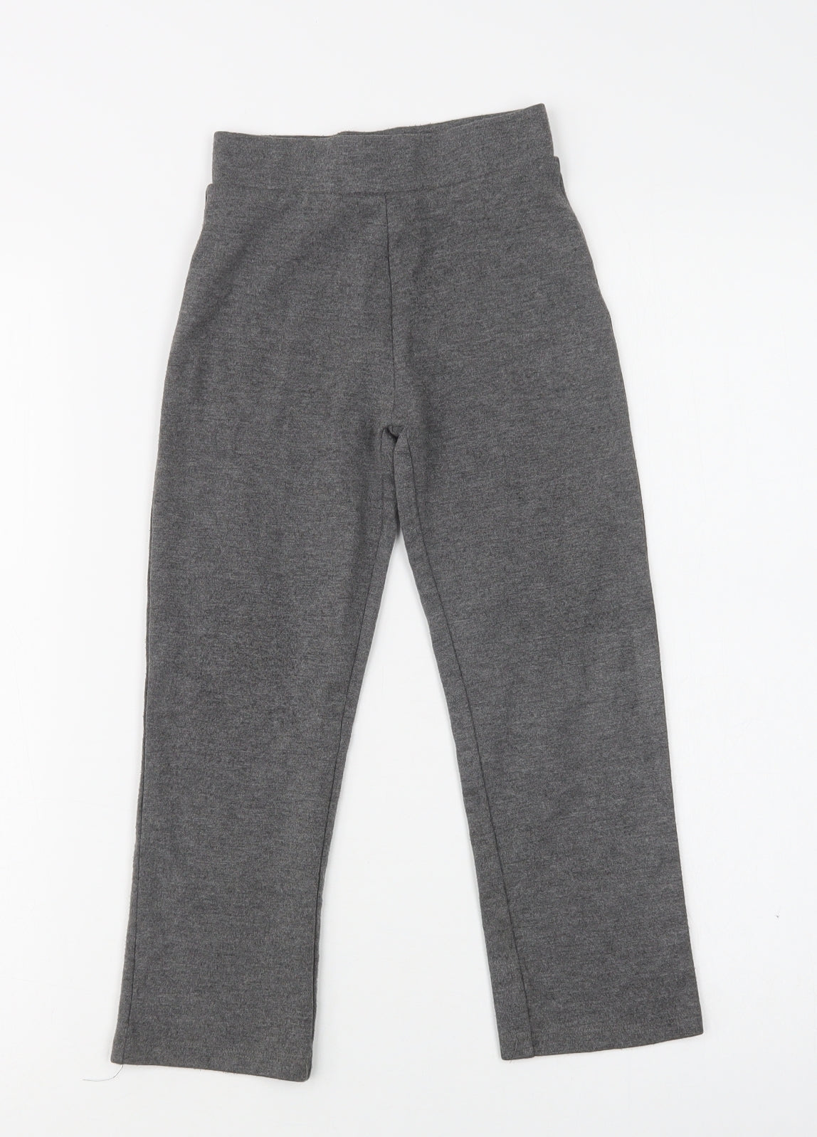 Pep & Co Girls Grey  Polyester Jegging Trousers Size 5-6 Years  Regular