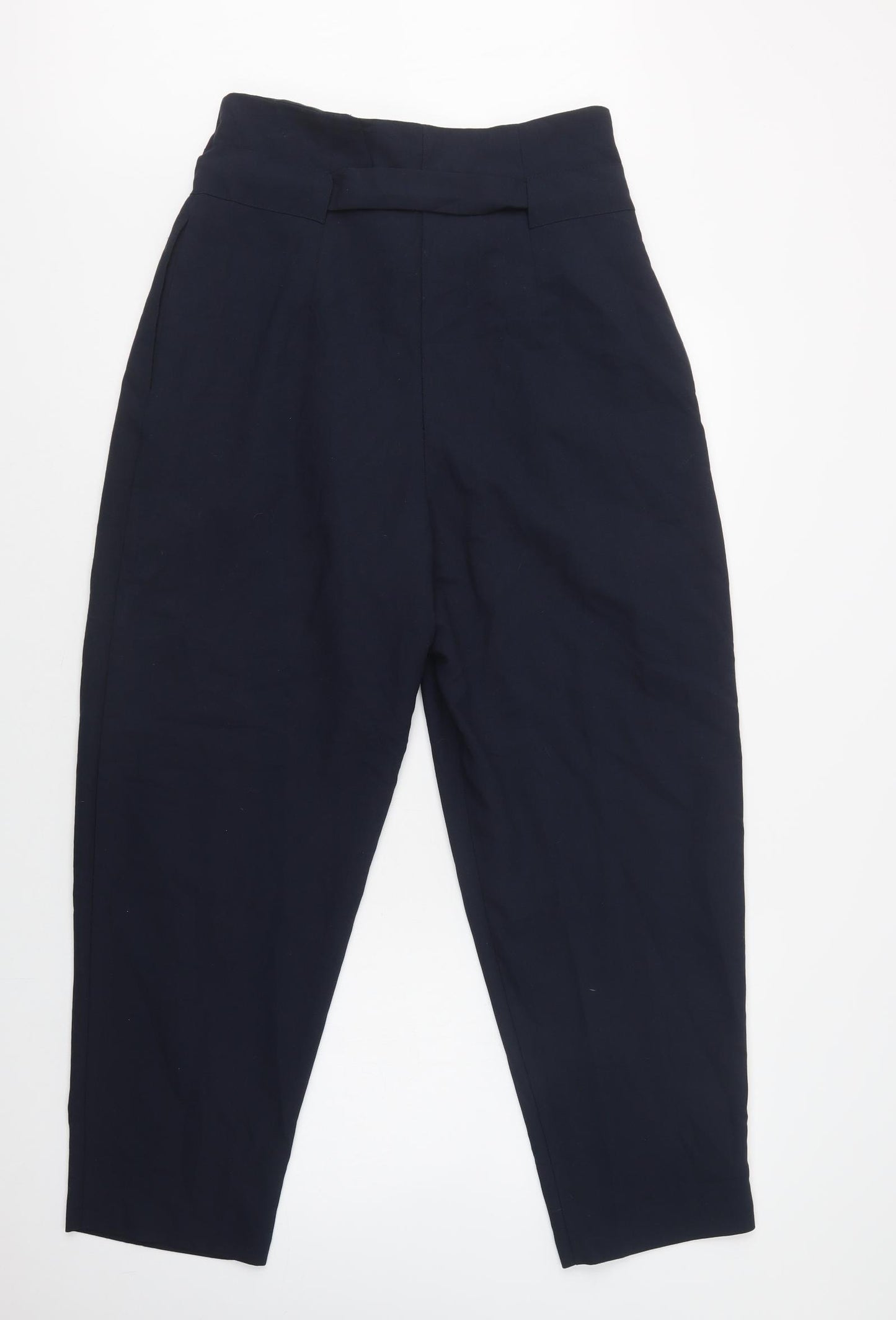 ASOS Womens Blue  Polyester Dress Pants Trousers Size 12 L28 in Regular Zip