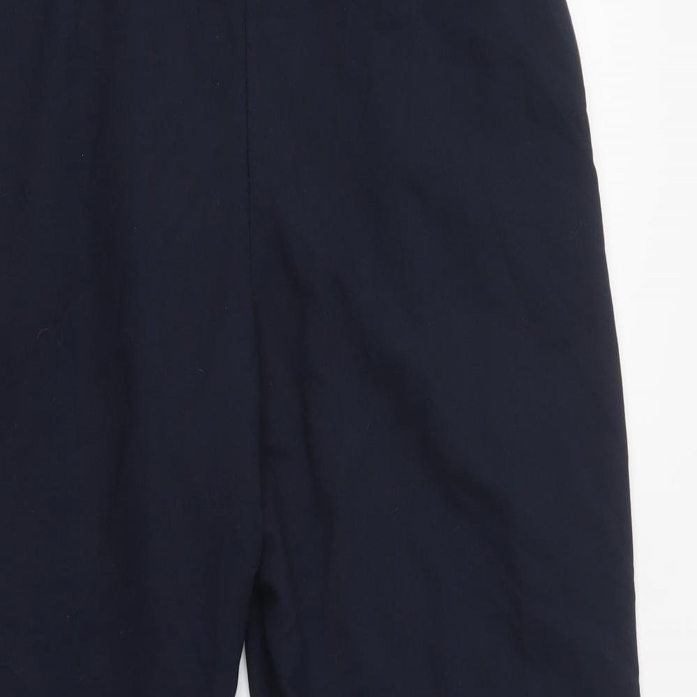 ASOS Womens Blue  Polyester Dress Pants Trousers Size 12 L28 in Regular Zip
