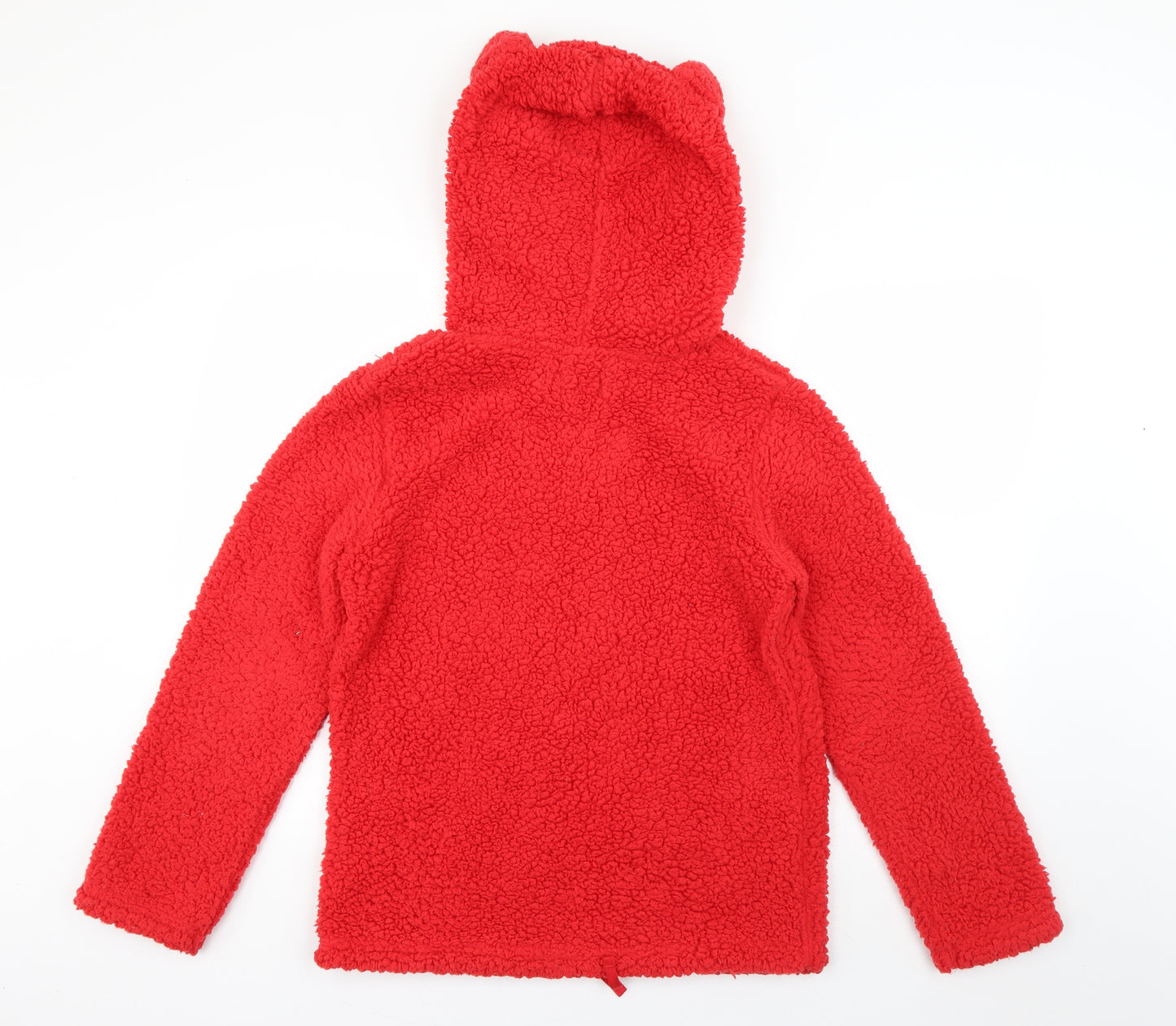 Matalan Womens Red  Polyester Pullover Hoodie Size S  Pullover