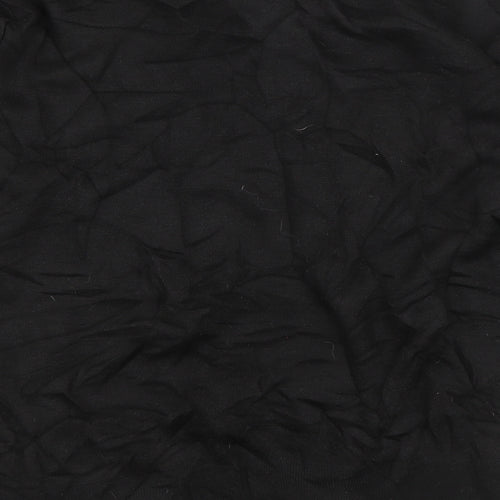 Ballantrae Mens Black V-Neck  Polyester Pullover Jumper Size 2XL