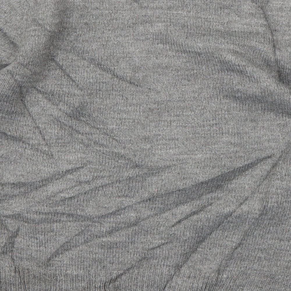 Brave Soul Boys Grey Round Neck  Acrylic Pullover Jumper Size 9-10 Years  Pullover - Santa Claus