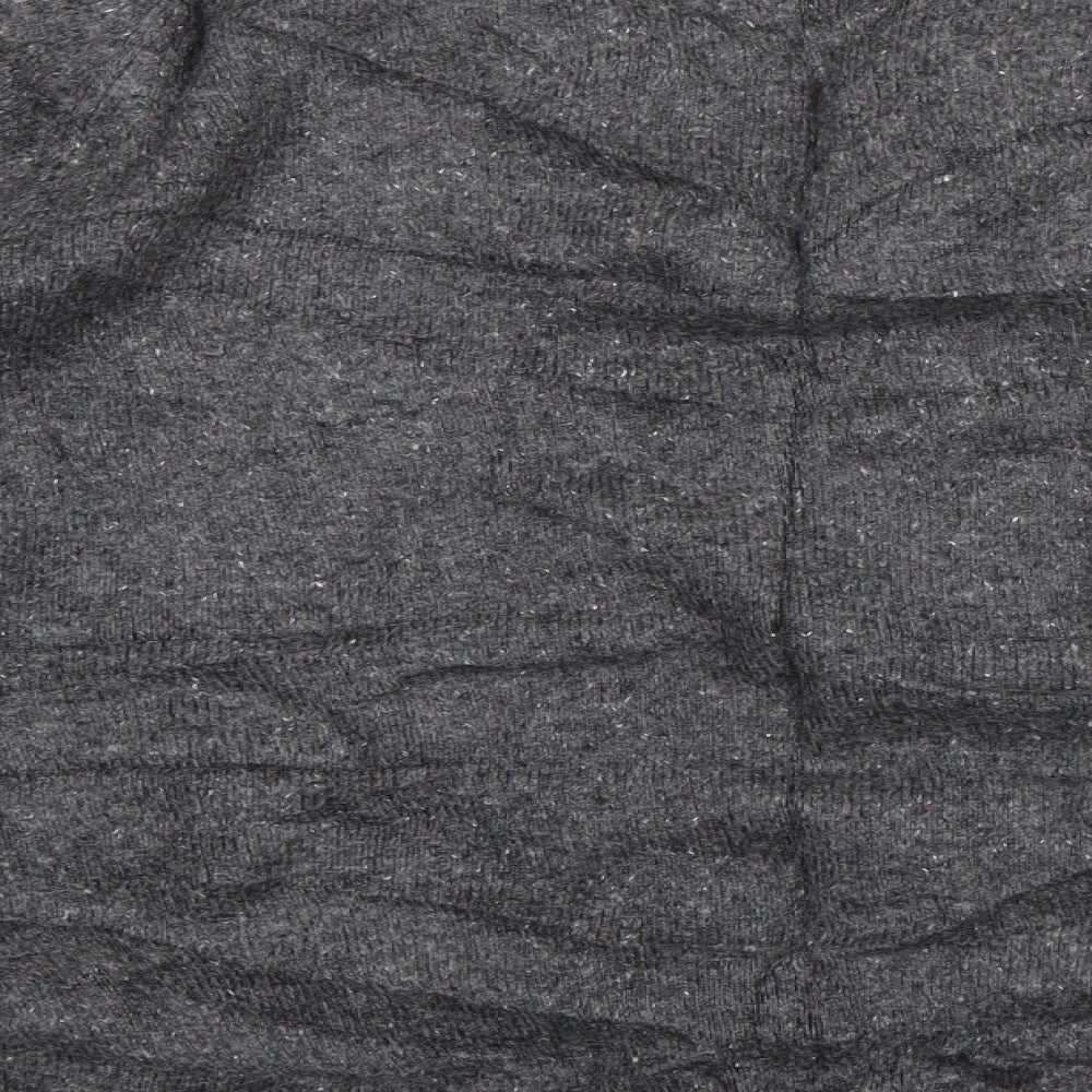 Marks and Spencer Mens Grey V-Neck  Viscose Pullover Jumper Size M