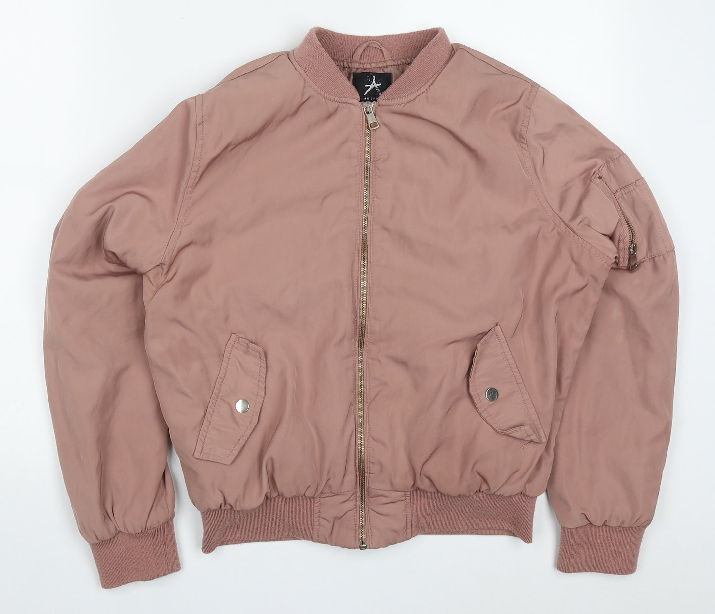 Atmosphere Womens Pink   Jacket  Size 12  Zip