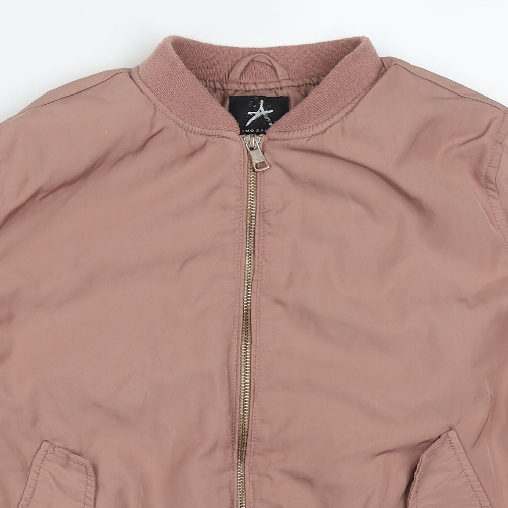 Atmosphere Womens Pink   Jacket  Size 12  Zip