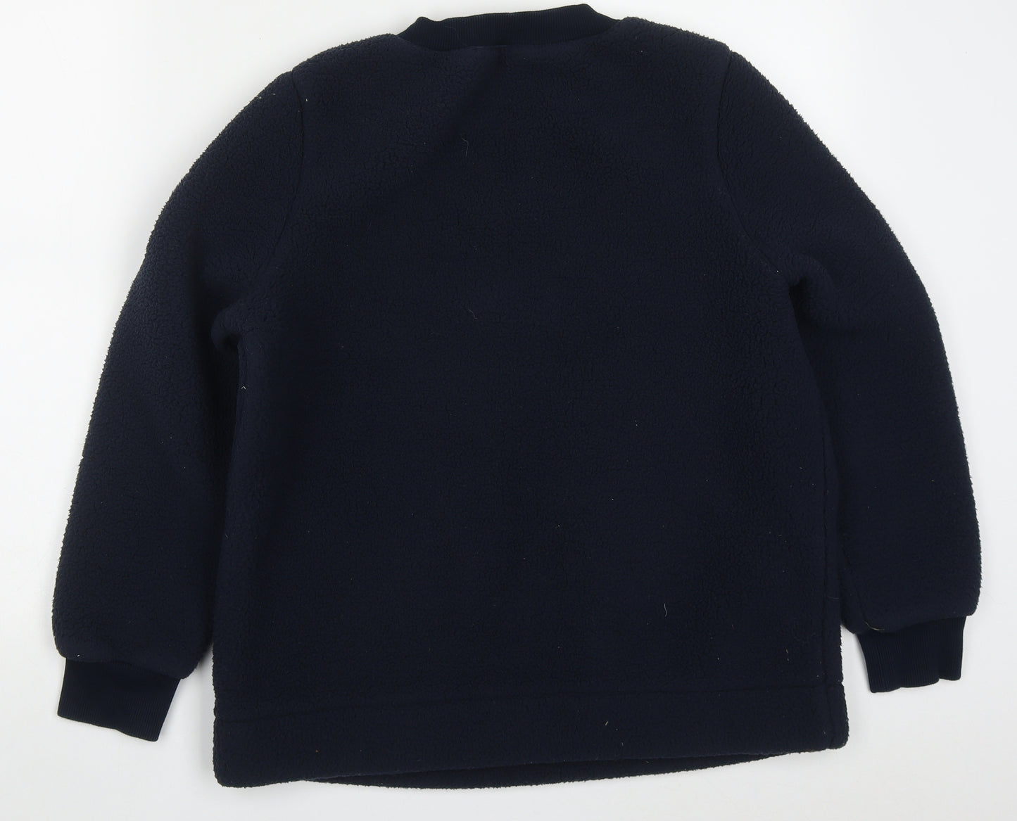 Seasalt Womens Blue Round Neck  Polyester Pullover Jumper Size 12