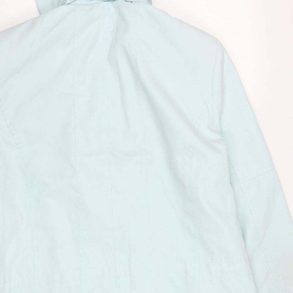 Damart Womens Blue   Anorak Coat Size 18  Zip