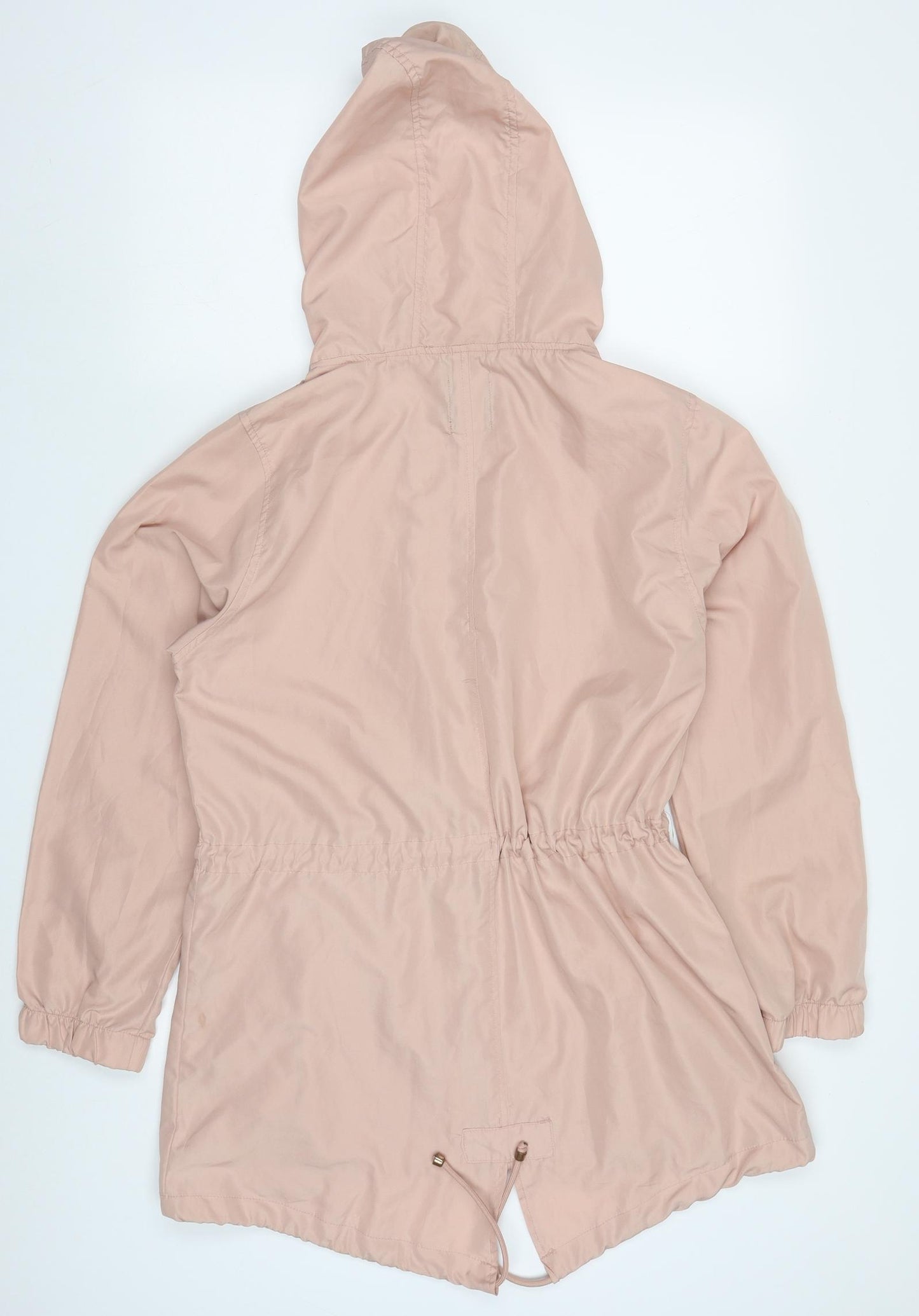 Primark Womens Pink   Anorak Coat Size 10  Zip
