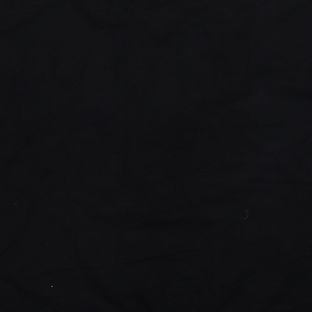 Marks and Spencer Womens Black Round Neck  Viscose Pullover Jumper Size L   - Believe