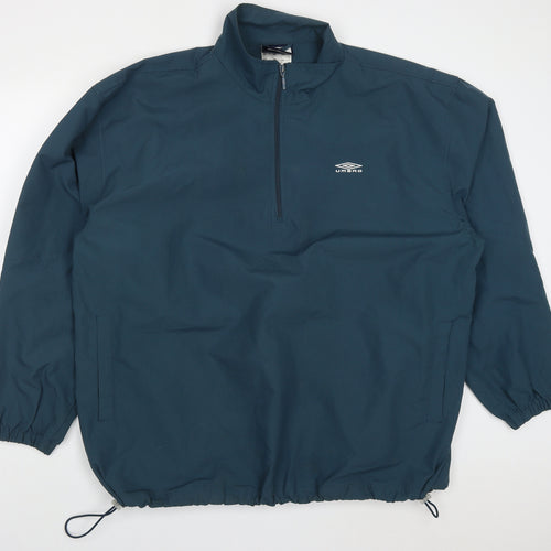 Umbro Mens Blue   Jacket  Size XL  Zip