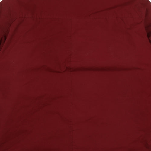 Paul Berman Mens Red   Jacket Coat Size L  Zip