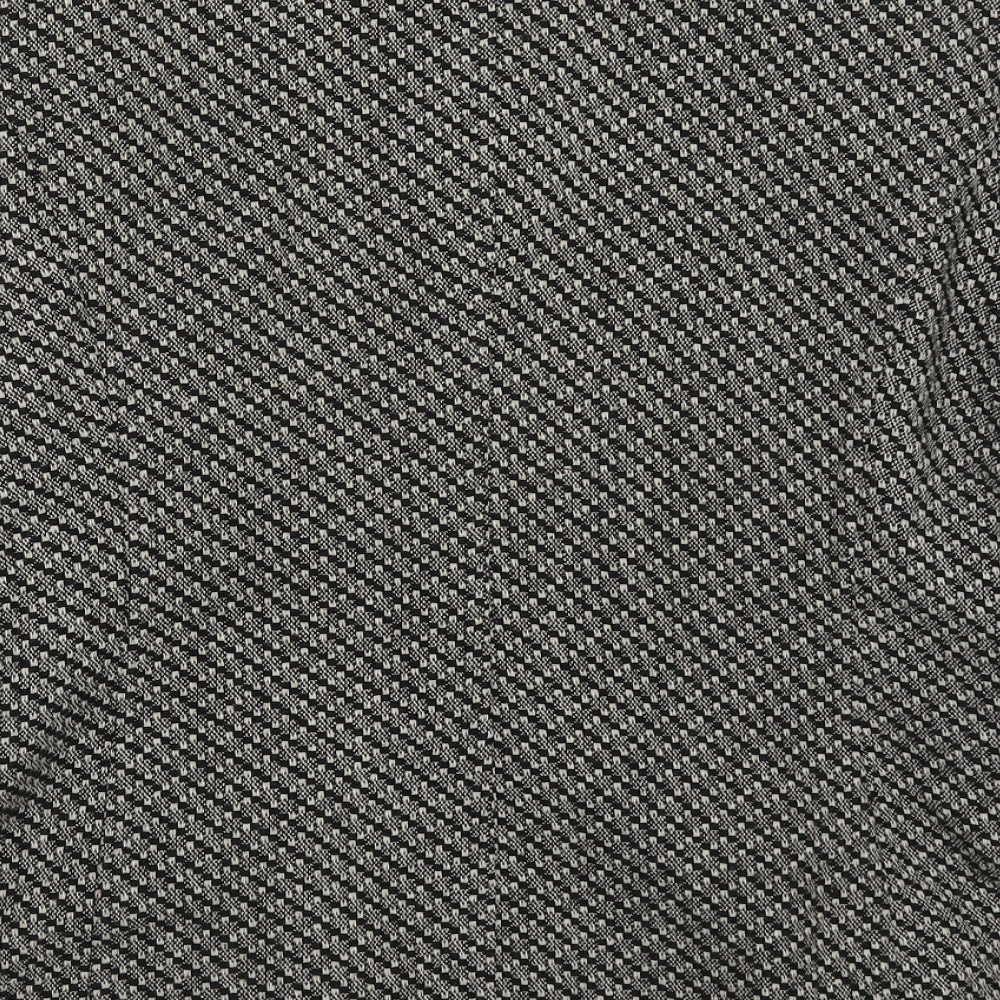 Bonmarché Womens Grey Geometric  Jacket Coat Size 20  Zip