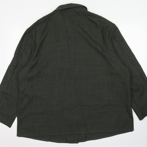 Marco Giordani Womens Green   Jacket Blazer Size 20  Zip