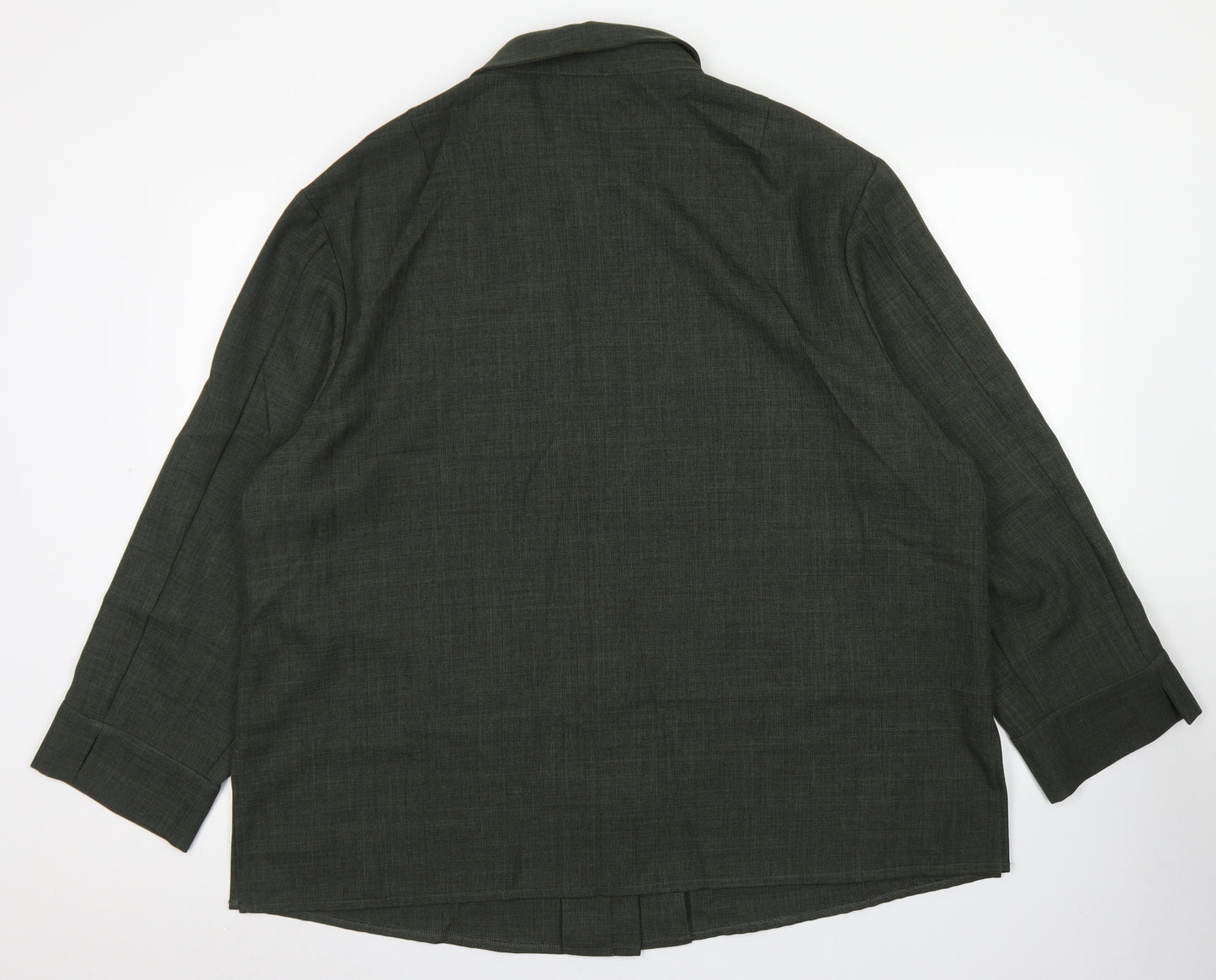 Marco Giordani Womens Green   Jacket Blazer Size 20  Zip