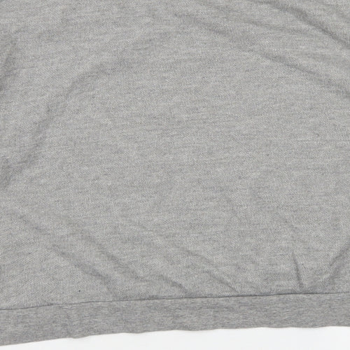 915 Generation Girls Grey  Cotton Pullover Sweatshirt Size 14-15 Years   - Cropepd
