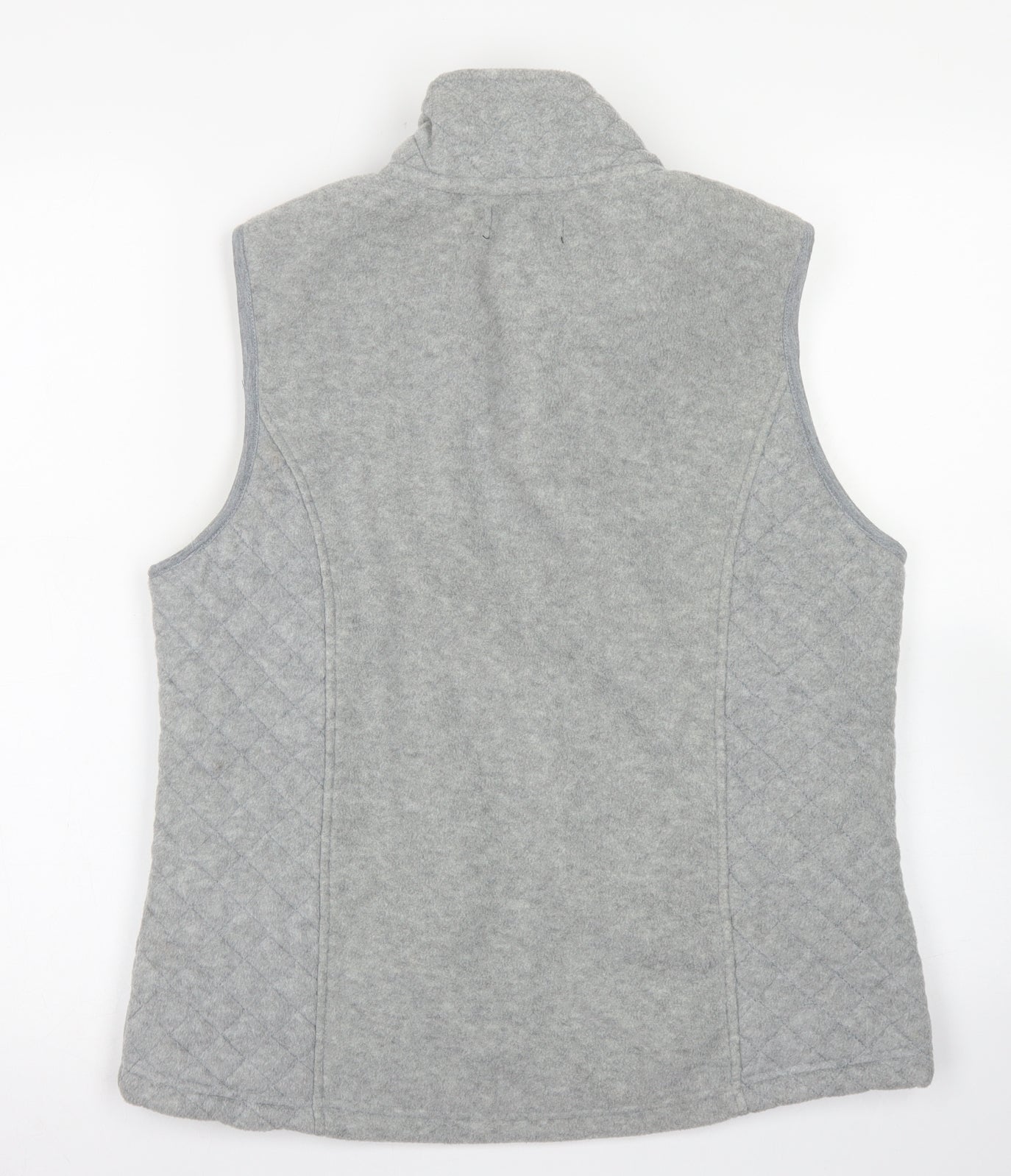 eivissa Womens Grey   Gilet Jacket Size L  Zip