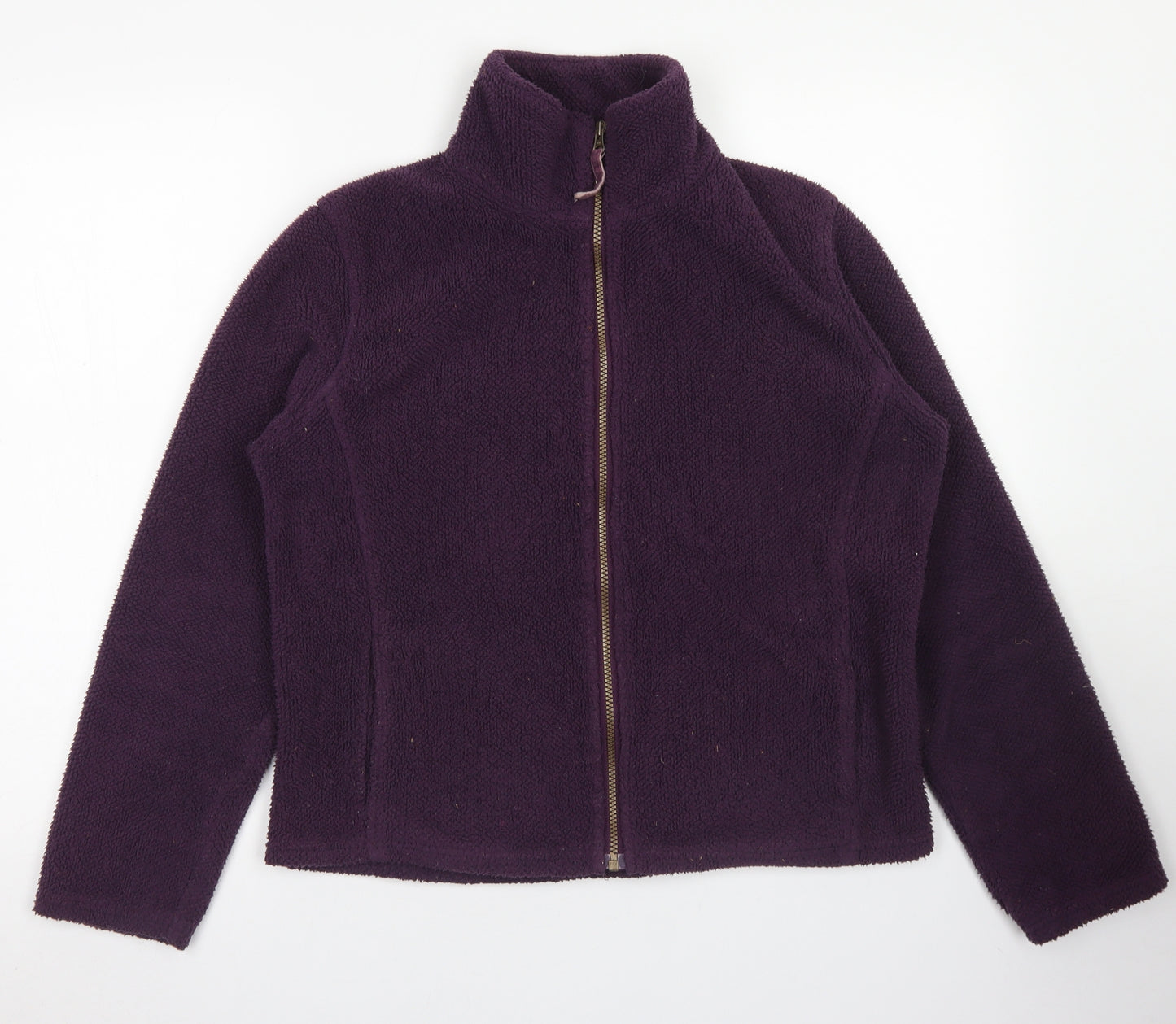 M&Co Womens Purple   Jacket  Size M  Zip