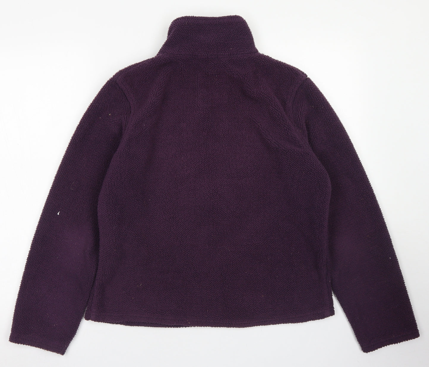 M&Co Womens Purple   Jacket  Size M  Zip
