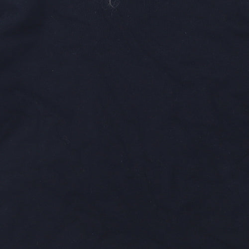 Dorothy Perkins Womens Blue Round Neck  Cotton Pullover Jumper Size 12