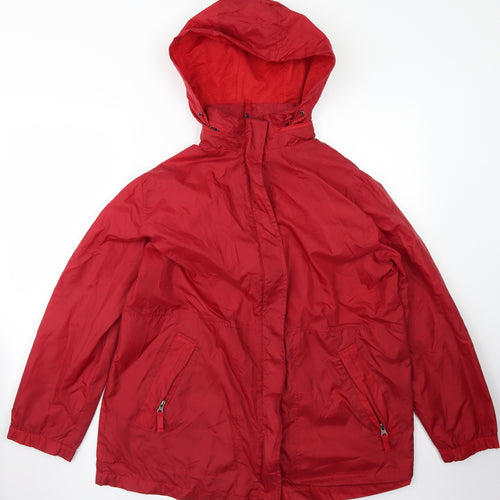 Dannimac Mens Red   Rain Coat Jacket Size S  Zip