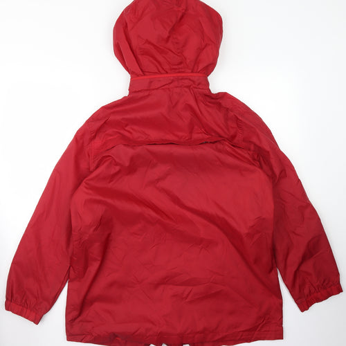 Dannimac Mens Red   Rain Coat Jacket Size S  Zip