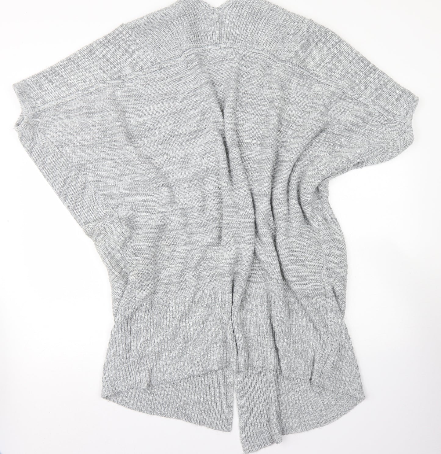 NEXT Womens Grey Round Neck  Acrylic Cardigan Jumper Size M