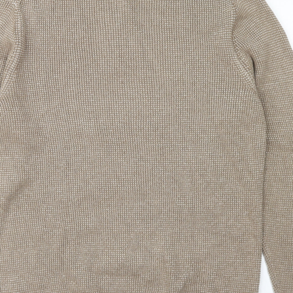 NEXT Mens Brown  Cotton Pullover Sweatshirt Size L