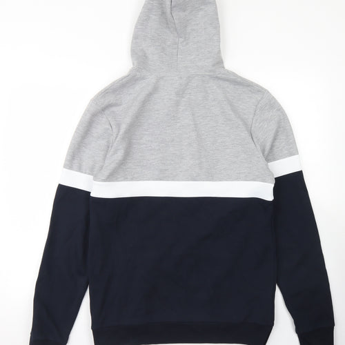 Jameson Carter Mens Grey  Polyester Pullover Hoodie Size M