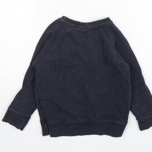 NEXT Boys Blue  Cotton Pullover Sweatshirt Size 2-3 Years   - R2D2