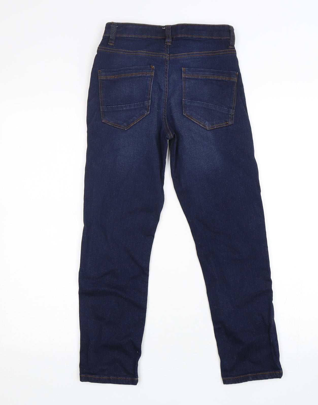 NEXT Boys Blue  Cotton Straight Jeans Size 9 Years  Regular