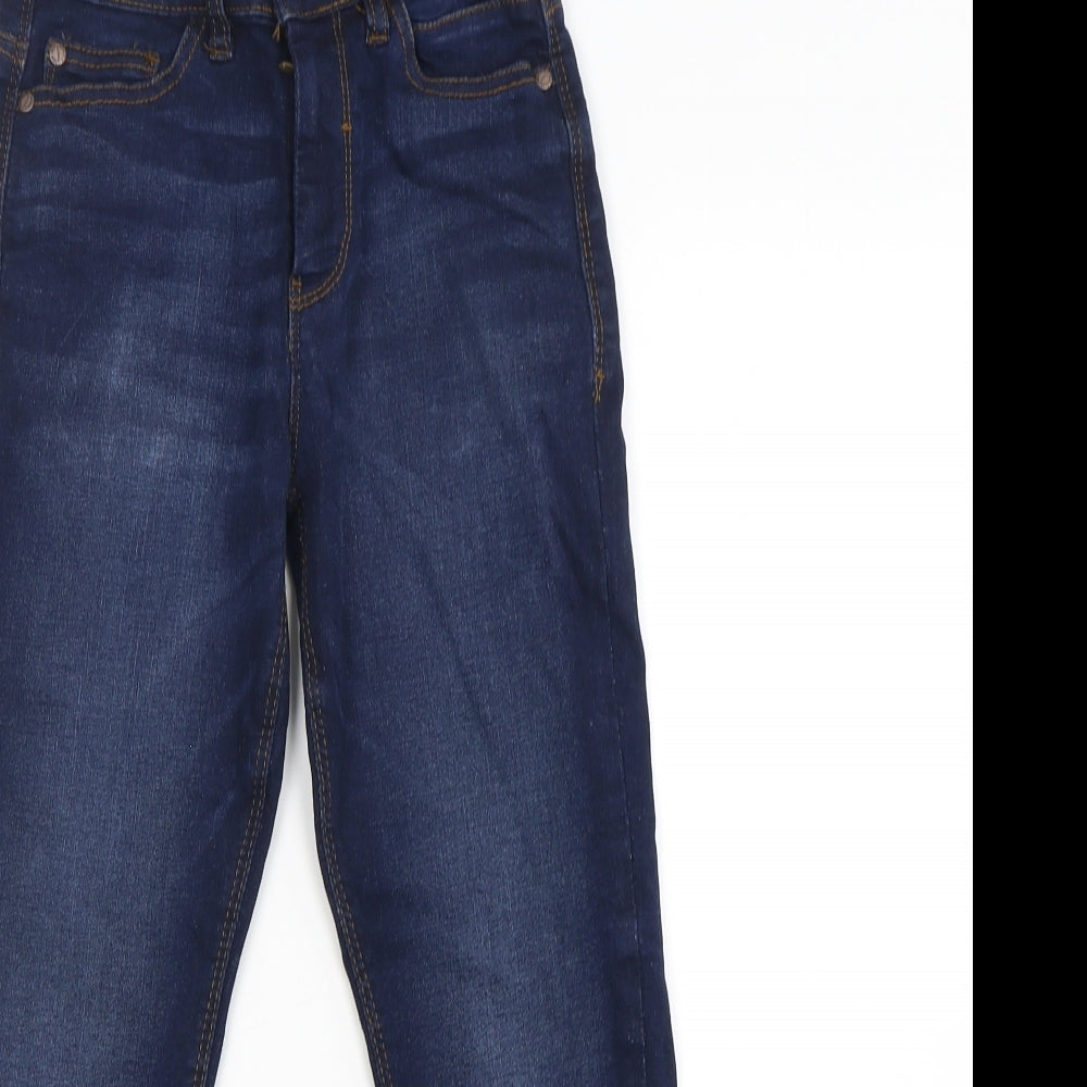 NEXT Boys Blue  Cotton Straight Jeans Size 9 Years  Regular