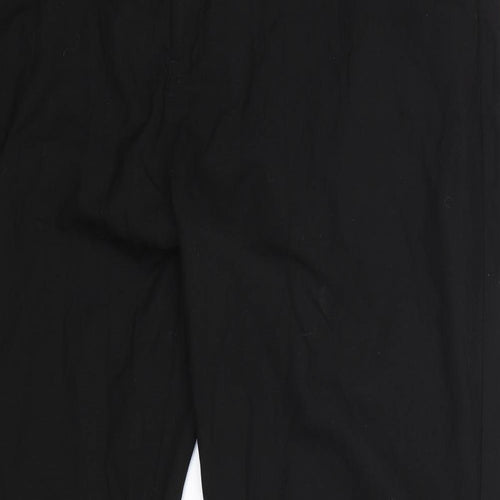 Jacamo Mens Black  Polyester Trousers  Size 48 L32 in Regular