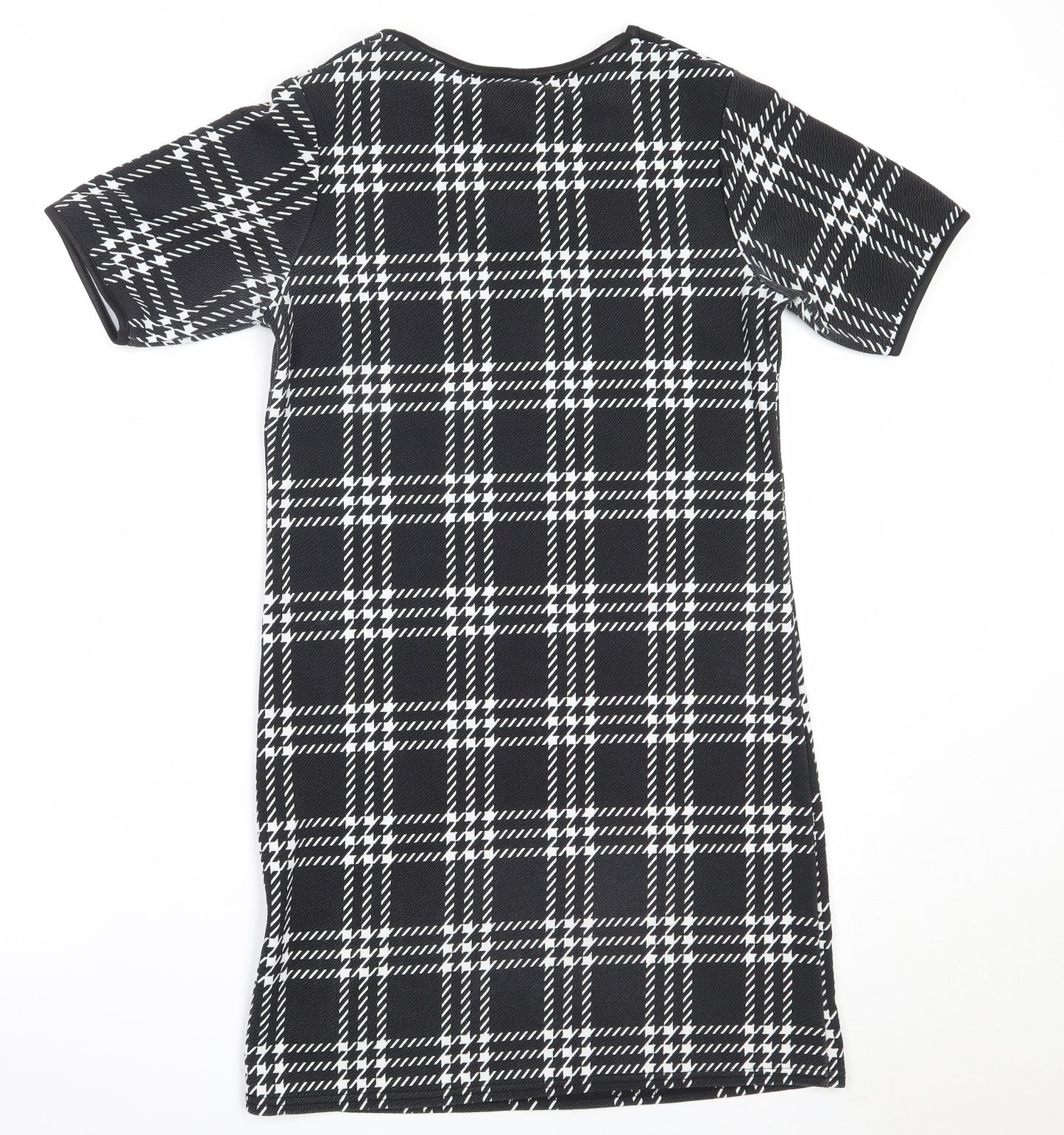 Cameo Rose Womens Black  Polyester Shift  Size 8  Round Neck