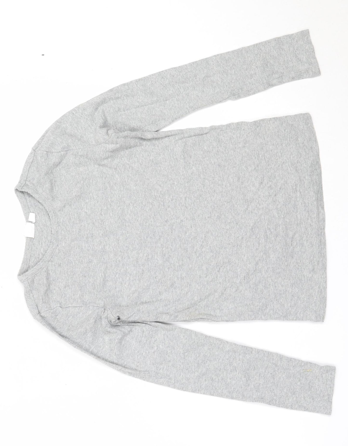 Gap Girls Grey  Cotton Basic T-Shirt Size XL Round Neck